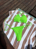 Neon Green Bikini Set