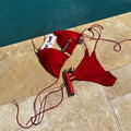 Magenta Bikini Set
