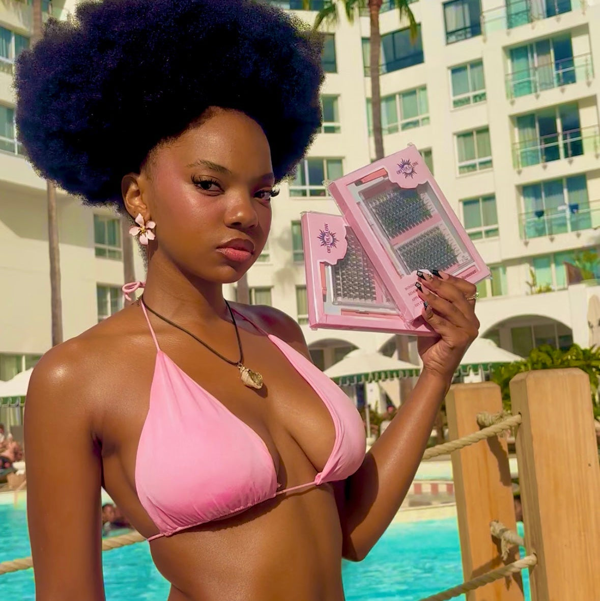 Baby Pink Bikini Set