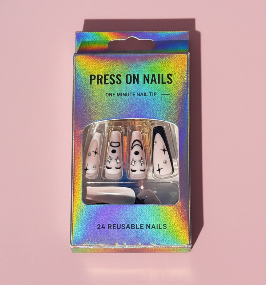 Joker Press on Nails