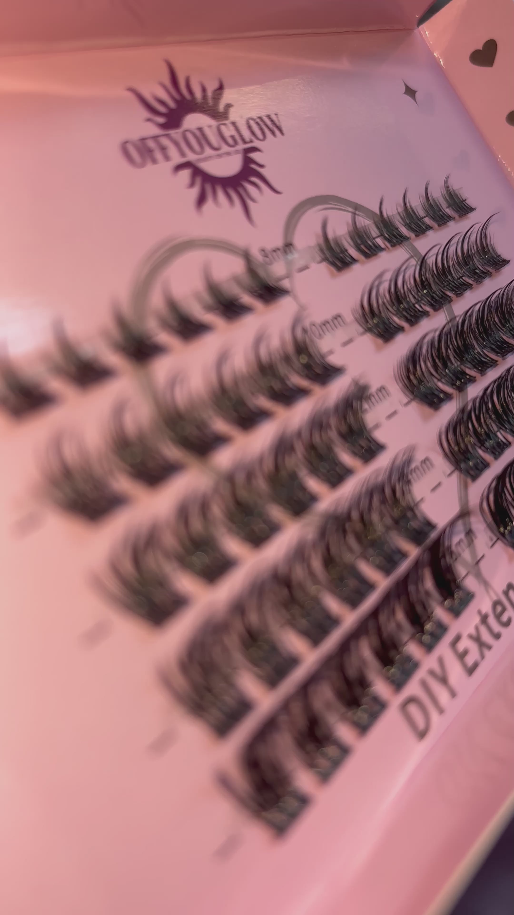 'Honey Bunny' Large Cluster Lashes
